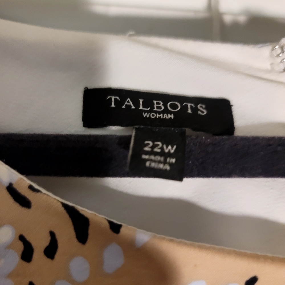 TALBOTS Summer Dress 22W